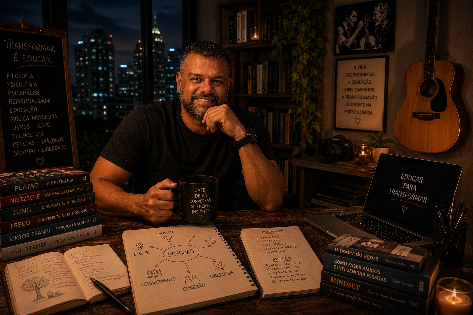 Rafael Gama, professor do curso